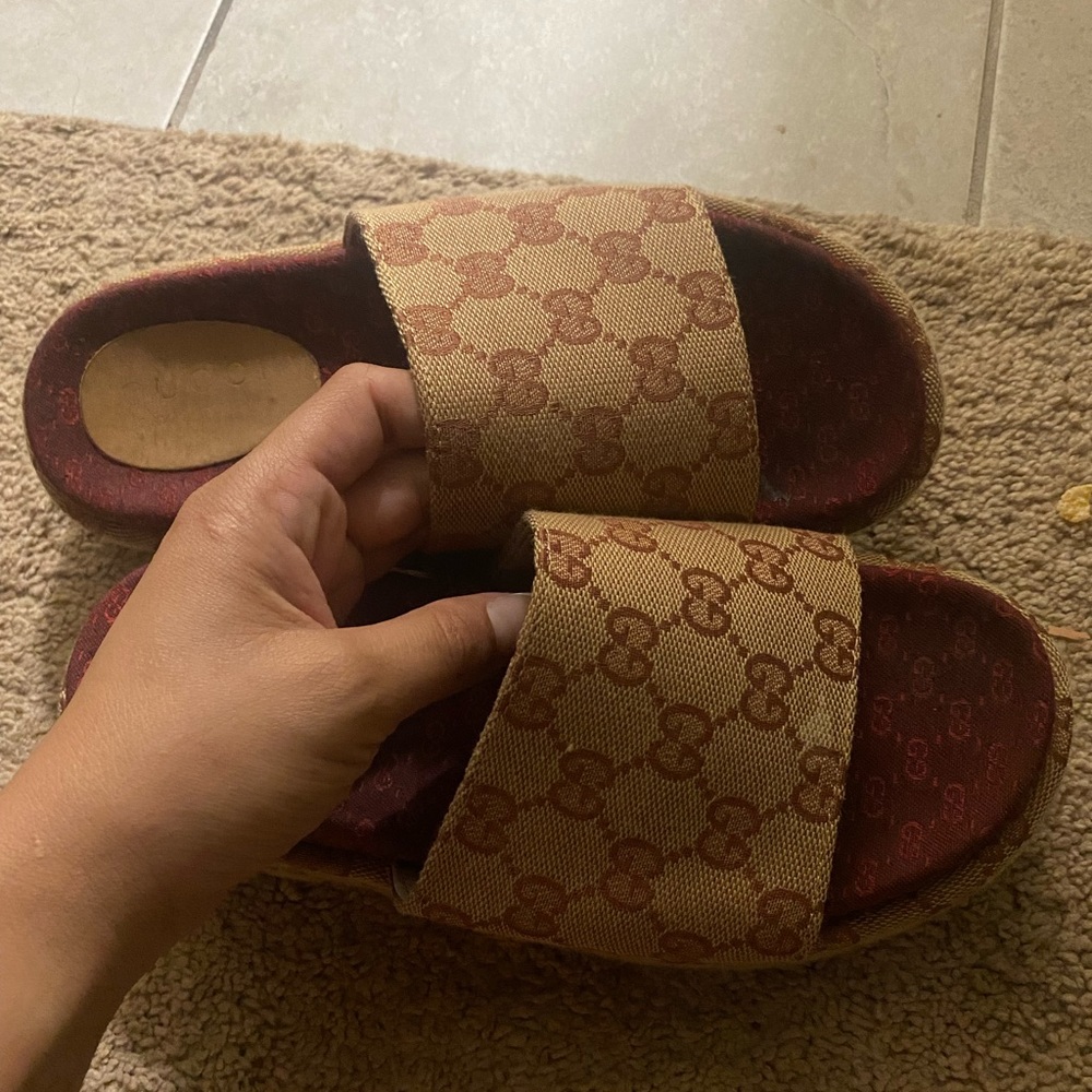 Gucci platform sandals
